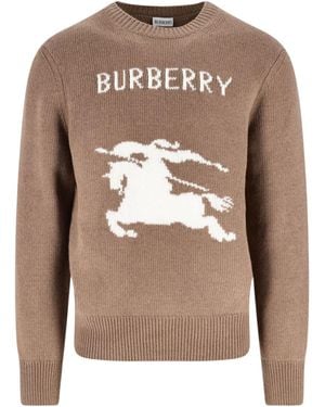 Burberry 'Ekd' Sweater - Brown