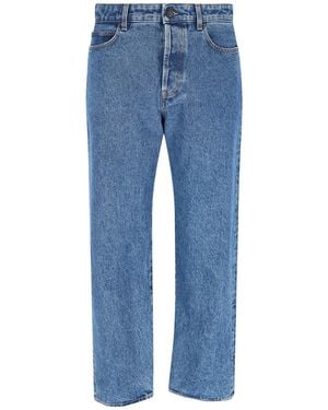 The Row "Morton" Straight Jeans - Blue