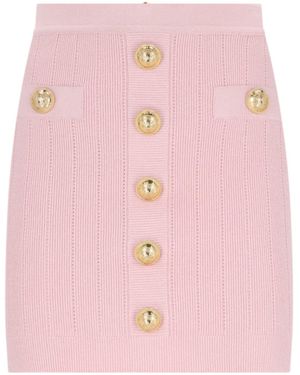 Balmain Minigonna - Rosa
