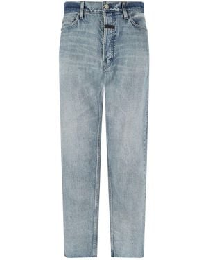 Fear Of God Jeans Dritti - Blu