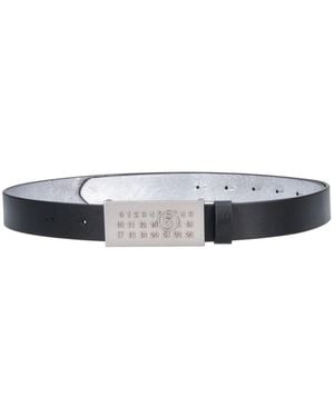 MM6 by Maison Margiela Belt "Numeric" - White