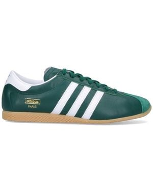 adidas Leather & Textile Trainers - Green