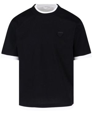 Prada Logo T-Shirt - Black
