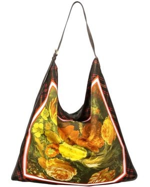 Dries Van Noten Oversized Bag “Scarf” - Yellow