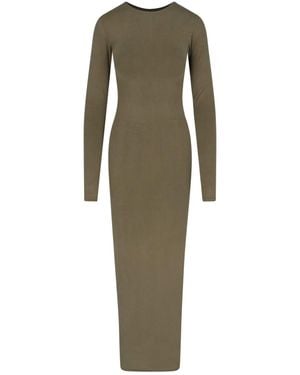 Entire studios Ribbed Maxi Dress - Green