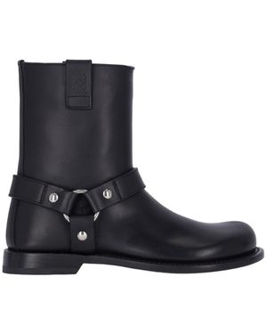 Loewe Campo' Biker Boots - Blue