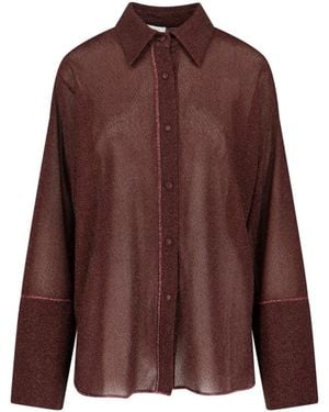 Oséree Lumière Shirt - Brown