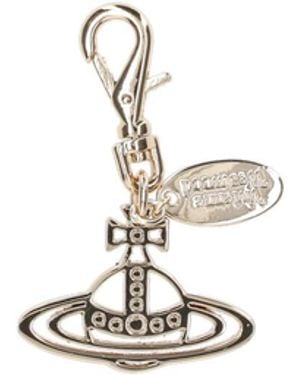 Vivienne Westwood "Orb" Keyring - White