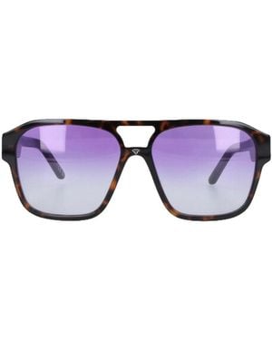 Facehide Sunglasses "Doppioponte" - Purple