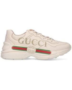 Gucci Sneakers "Rhyton" - White