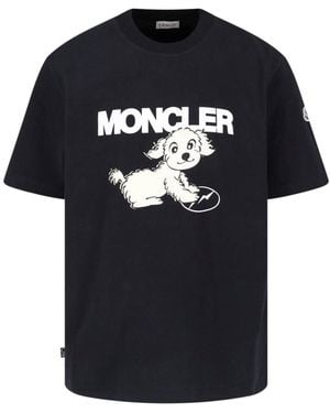 Moncler Genius X Fragment T-Shirt Logo - Black