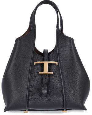 Tod's T-Timeless Tote Bag - Black