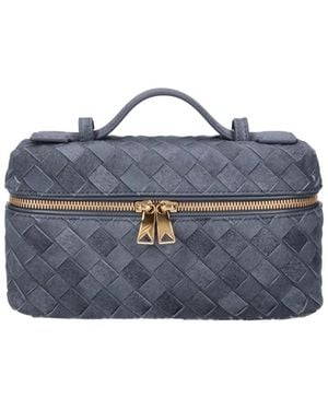Bottega Veneta Mini Vanity Bag "Bang Bang" - Blue