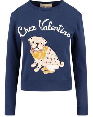 Valentino 'Chez Jumper - Blue