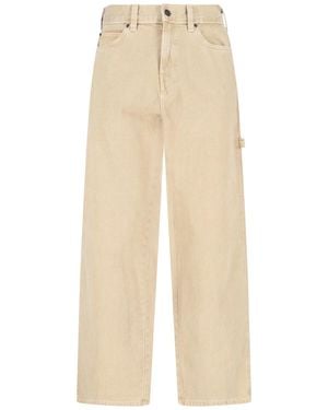 Dickies "Carpenter 997 Loose" Straight Jeans - Natural