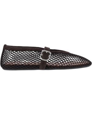 Alaïa Mesh Ballerinas - Black