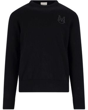 Moncler Logo Jumper - Black