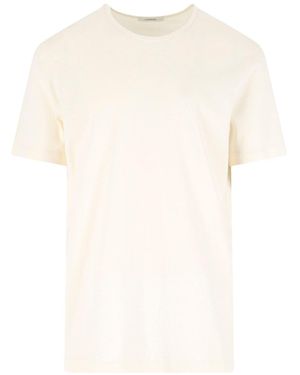 Lemaire Short-Sleeve Crewneck T-Shirt - White