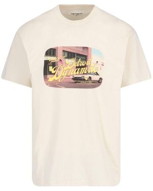 Carhartt 'greatest Flicks' T-shirt - White