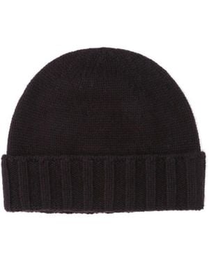 Drumohr Cashmere Beanie - Black