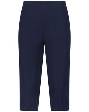 Gucci Sweatpants "Web" A Coste - Blue