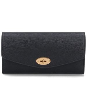 Mulberry 'Darley' Long Wallet - Black