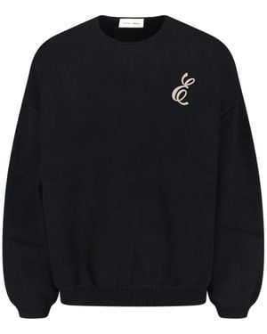 Fear Of God Logo Jumper - Black