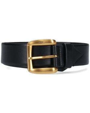 J&m Davidson J & M Davidson 'Bonny' Midi Belt - Black