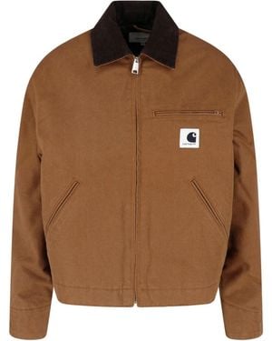 Carhartt Zip Jacket "Og Detroit" - Brown