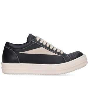 Rick Owens "Vintage" Low-Top Trainers - Black