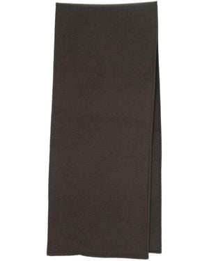 BERNER KUHL Wool And Cashmere Blend Scarf - Brown