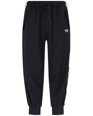 Y-3 Pantaloni Sportivi "3-Stripes" - Blu