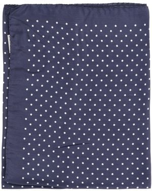 Destin Foulard A Pois - Blu