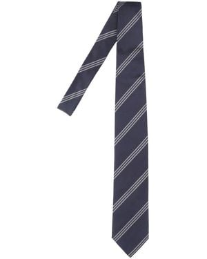 Lardini Silk Tie - Blue