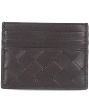Bottega Veneta 'Intrecciato' Card Holder - White