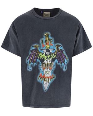 GALLERY DEPT. Live For Metal T-Shirt in Gray for Men | Lyst