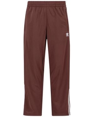 adidas Logo Sporty Trousers - Red