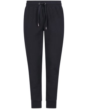 Dolce & Gabbana Pantaloni Sportivi Logo - Blu