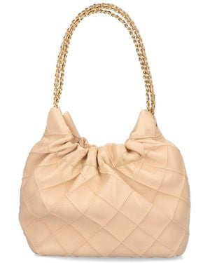 Tory Burch Borsa Mini "Fleming" - Neutro