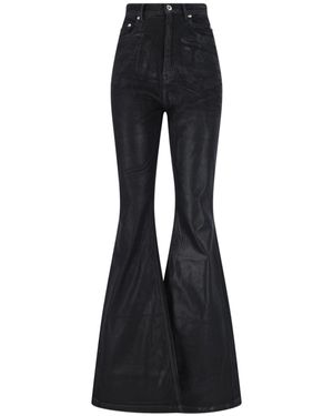 Rick Owens Jeans Bootcut "Bolan" - Nero