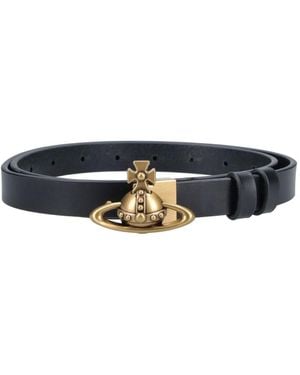 Vivienne Westwood Belts Cow Leather - Blue
