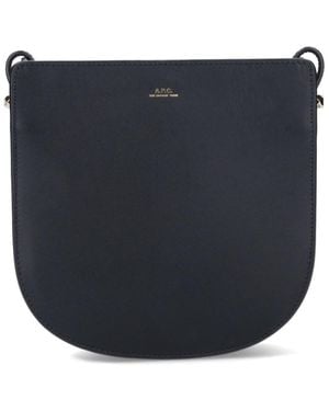 A.P.C. 'Genève' Crossbody Bag - Blue