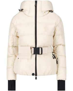 Moncler Padded Ski Jacket "Bouquetin" - Natural