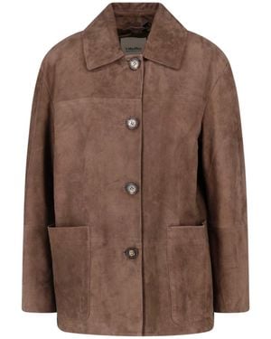 Max Mara Suede Jacket - Brown