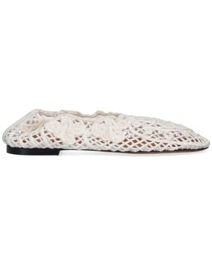 Odissi Ballet Flats "Iris" - White
