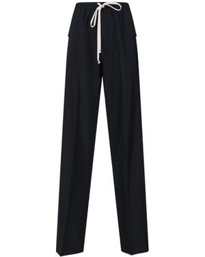 Rick Owens Pantaloni Sportivi - Blu