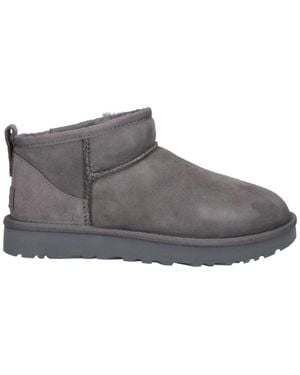 UGG Ankle Boots "Classic Ultra Mini" - Grey