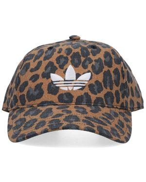 adidas Logo Baseball Cap - Brown