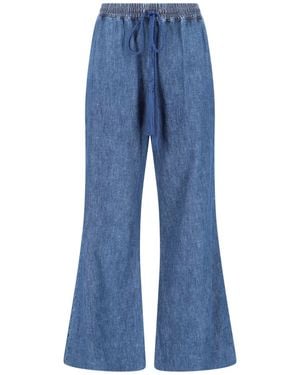 Valentino Bootcut Jeans - Blue