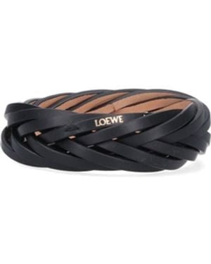 Loewe Braided Bracelet - Black